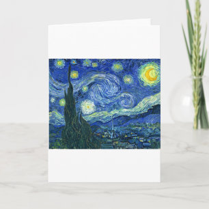 Starry Night ~ Van Gogh Card