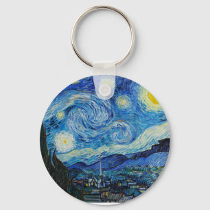 Starry Night, Van Gogh Key Ring