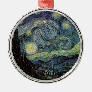Starry Night - van Gogh Metal Tree Decoration