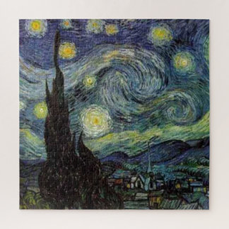 Starry Night - van Gogh Painting Art Jigsaw Puzzle
