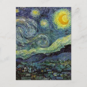 Starry Night - van Gogh Postcard
