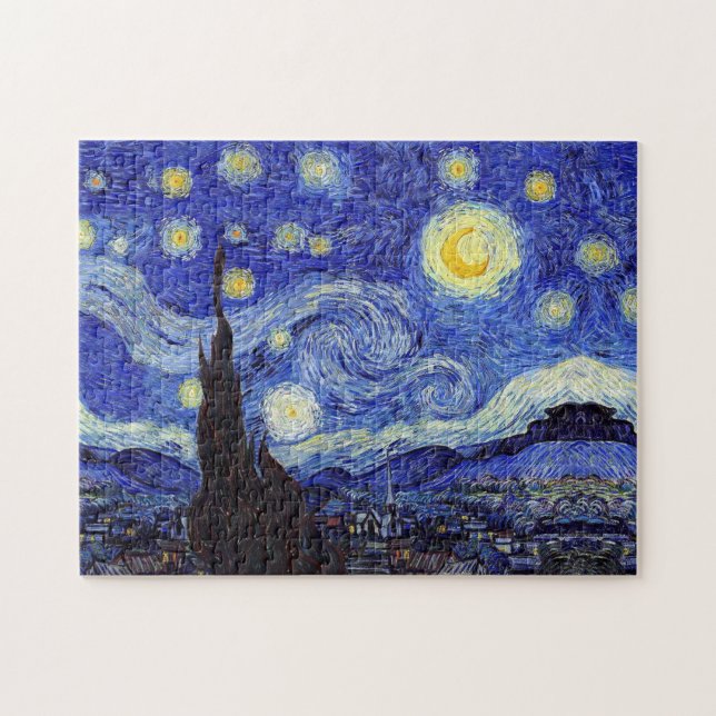 Starry Night Van Gogh Puzzles (Horizontal)