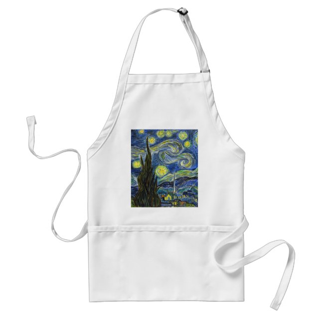 Starry Night, Van Gogh Standard Apron (Front)