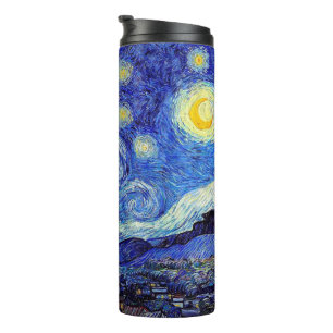 Starry Night Van Gogh Thermal Tumbler