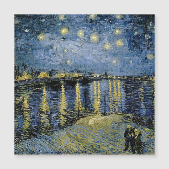  Starry Night  Vincent  van Gogh   (Front)