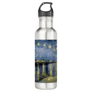  Starry Night  Vincent  van Gogh     710 Ml Water Bottle