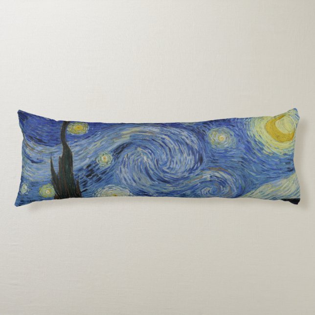 Starry Night Vincent van Gogh Body Cushion (Front)