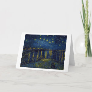 Starry Night, Vincent van Gogh Card