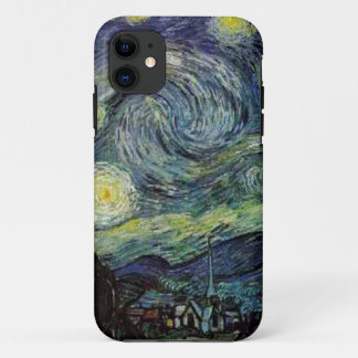 Starry Night, Vincent Van Gogh. iPhone 11 Case