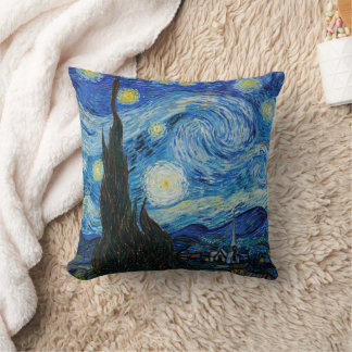 Starry Night Vincent Van Gogh   Cushion