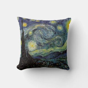 Starry Night, Vincent Van Gogh. Cushion