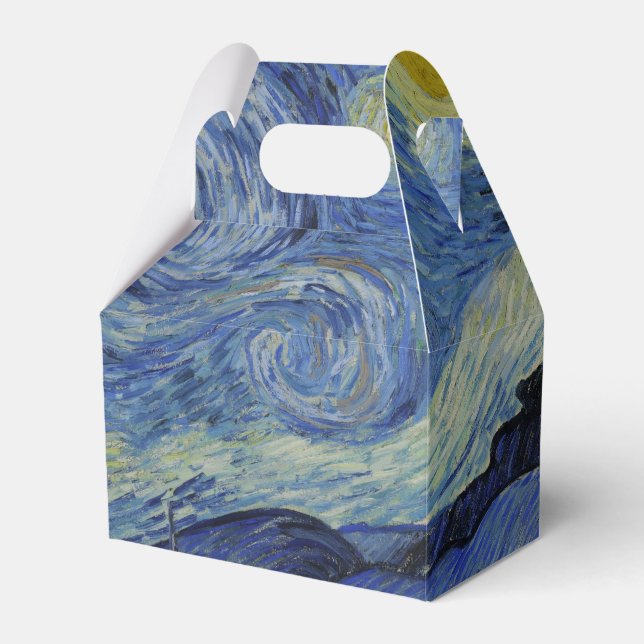 Starry Night Vincent van Gogh Favour Box (Front Side)