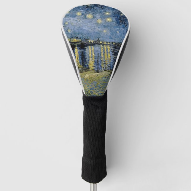  Starry Night  Vincent  van Gogh    Golf Head Cover (Front)
