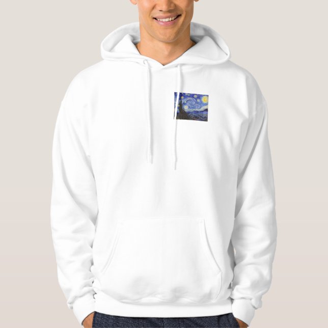 Starry Night , Vincent van Gogh Hoodie (Front)