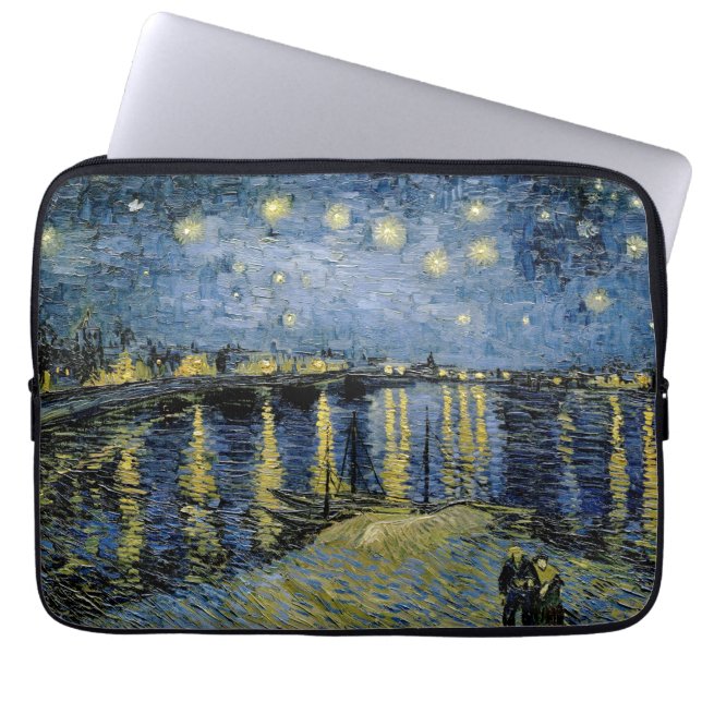  Starry Night  Vincent  van Gogh    Laptop Sleeve (Front)