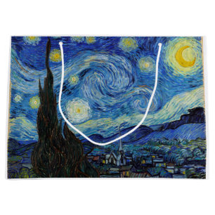 Starry Night, Vincent van Gogh Large Gift Bag
