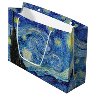 Starry Night, Vincent van Gogh Large Gift Bag