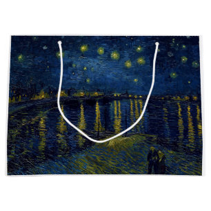 Starry Night, Vincent van Gogh Large Gift Bag