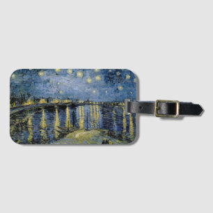 Starry Night Vincent van Gogh Luggage Tag