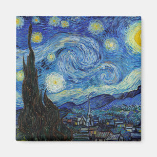 Starry Night, Vincent van Gogh Magnet