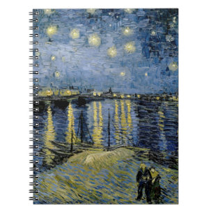  Starry Night  Vincent  van Gogh     Notebook