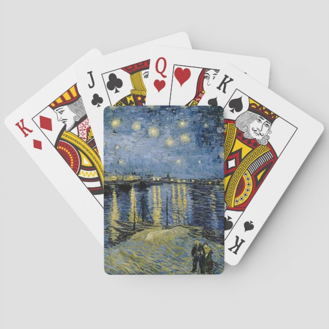  Starry Night  Vincent  van Gogh    Playing Cards (Back)