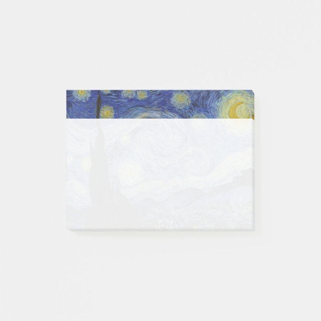 Starry Night Vincent van Gogh Post-it Notes (Front)