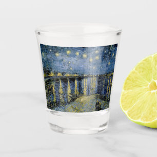  Starry Night  Vincent  van Gogh    Shot Glass