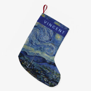 Starry Night Vincent van Gogh Small Christmas Stocking