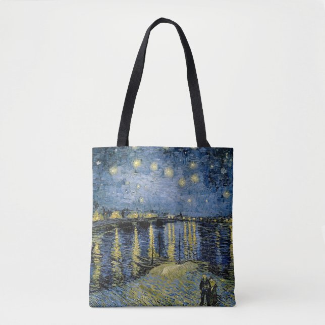  Starry Night  Vincent  van Gogh      Tote Bag (Front)