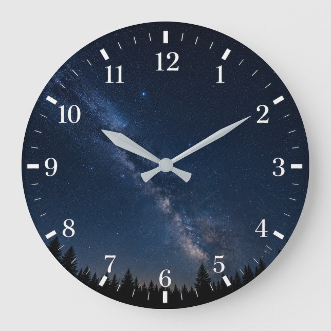 Starry Night Watch 2026 Large Clock (Front)