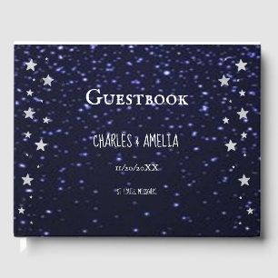 Starry Night Wedding Guestbook
