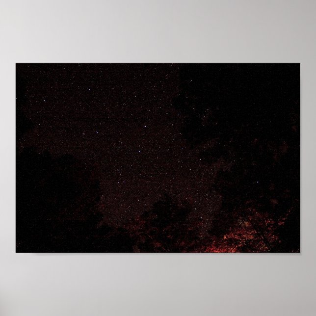 Starry Night, West Virginia Poster (Front)