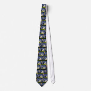Starry Night - Wheaten Terrier 1 Tie