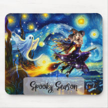 Starry Night Witchy Halloween Design