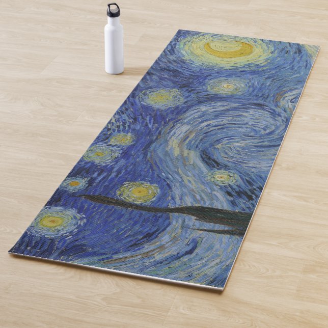 Starry Night Yoga Mat by Van Gogh (In Situ)