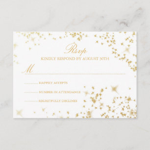 Starry Nights RSVP Card