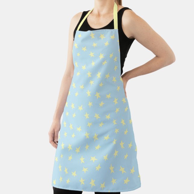 Starry Pastel apron (Insitu)