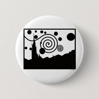 Starry Pictogram 6 Cm Round Badge