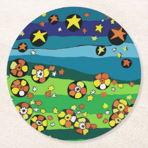 Starry Scene Coaster