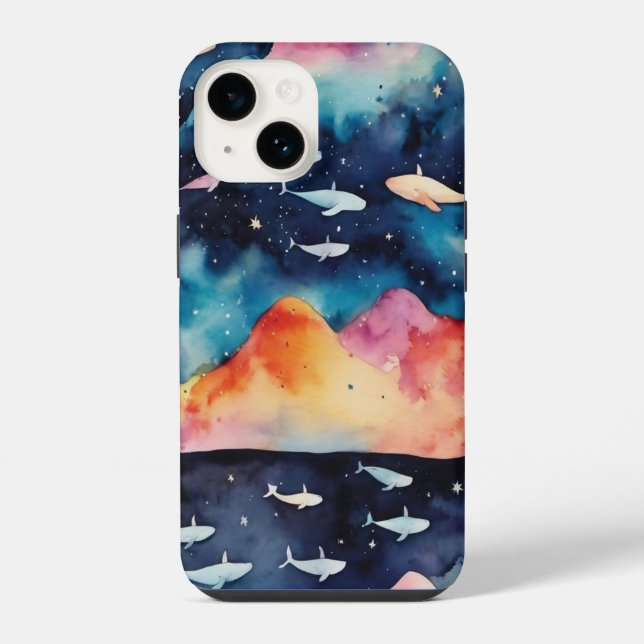 Starry Seascape iPhone Case (Back)
