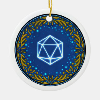 Starry Skies D20 Ornament