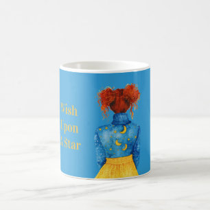 Starry Skies Moons Redhead Coffee Mug