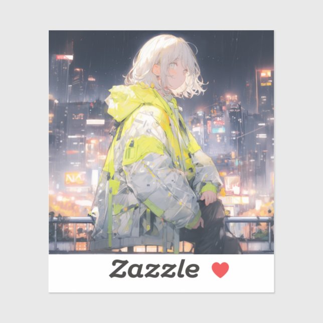 Starry sky  | 東京娘 GenerartiveAI シール (Sheet)