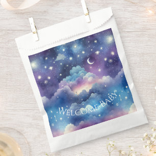 Starry Sky Adoption Shower – Moon and Stars Favour Bags