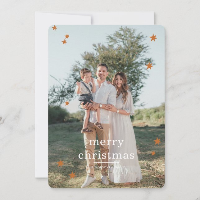 Starry Sky Christmas Card (Front)