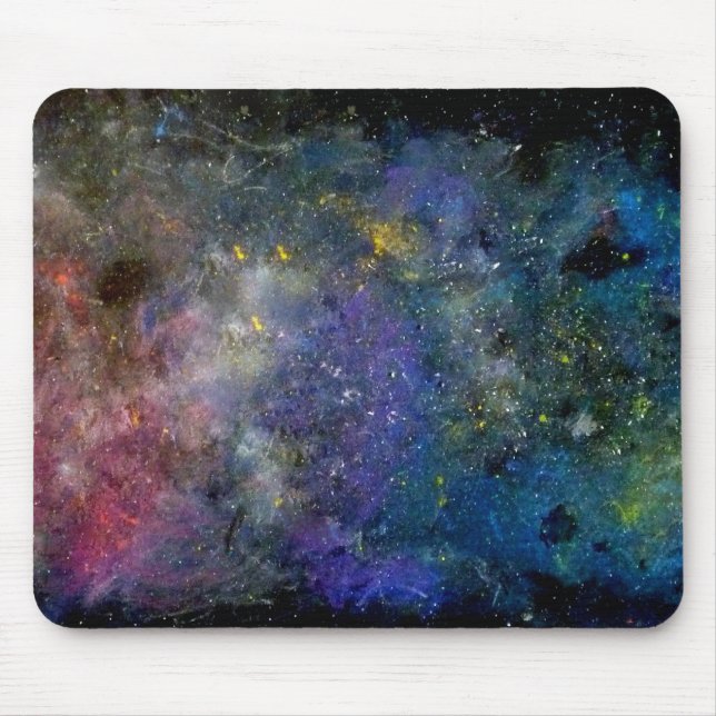 Starry sky - orion or milky way cosmos mouse mat (Front)