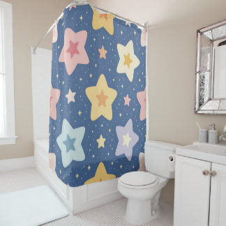 Starry Sky Shower Curtain