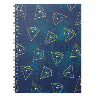 Starry Sky Space Chemistry Constellations Notebook
