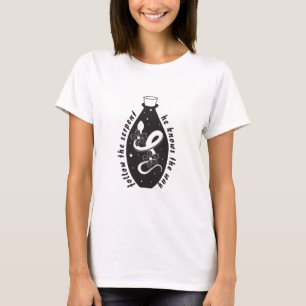 Starry Snake Potion Serpents Path Luciferian T-Shirt